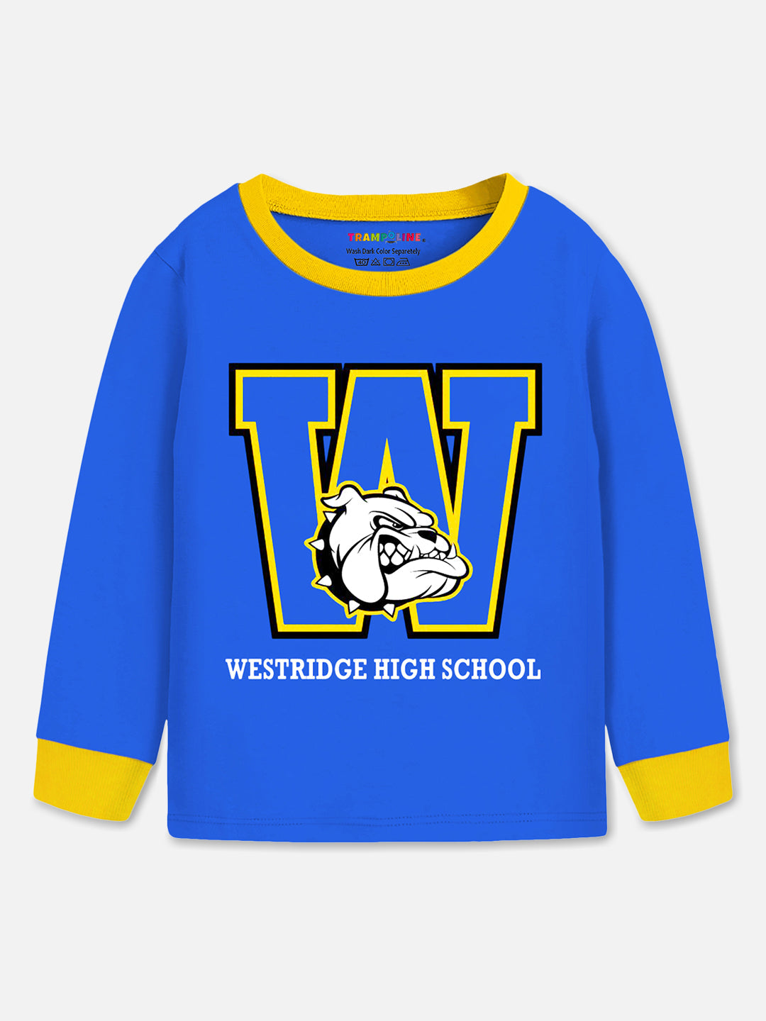 School Spirit! Full-Sleeve T-Shirt & Pyjama Study Break Set (2-Pack)