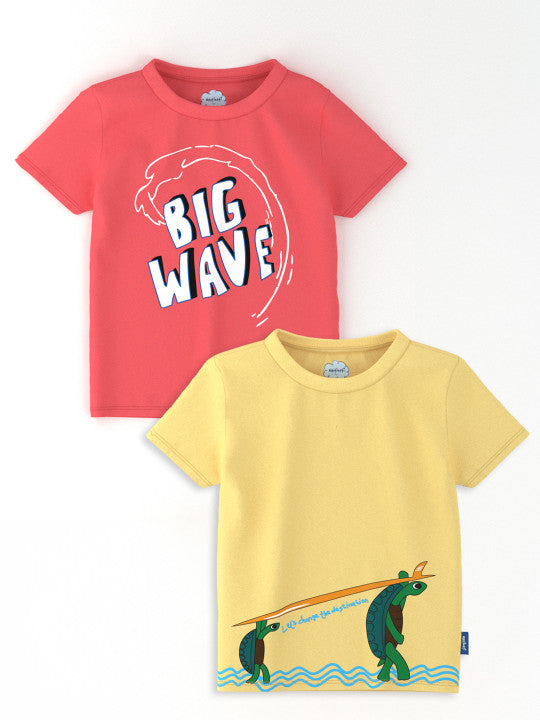Big Wave Destination T-Shirt Pair