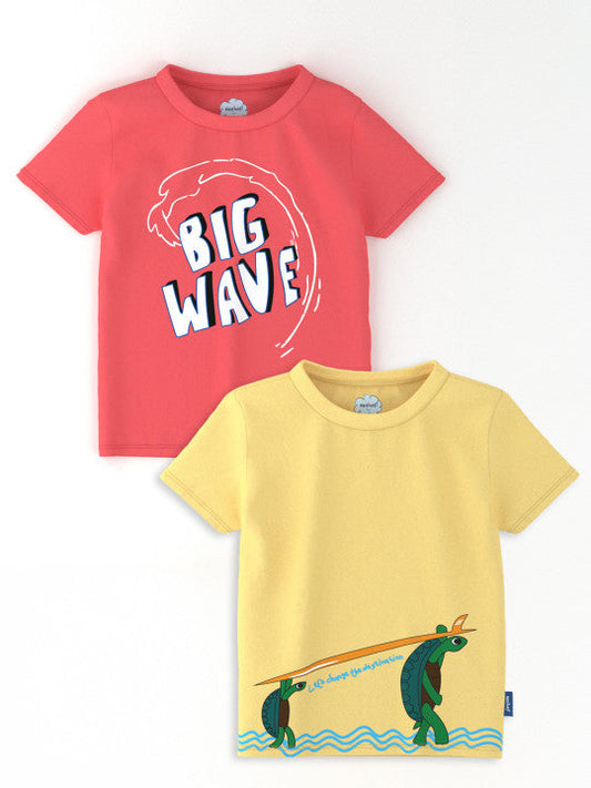 Big Wave Destination T-Shirt Pair