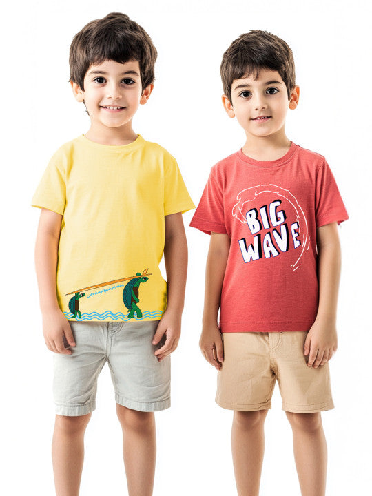 Big Wave Destination T-Shirt Pair
