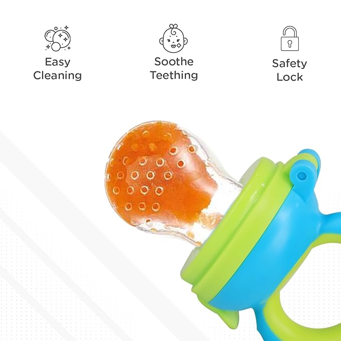 R for Rabbit First Feed Bunny – The Ultimate 4-in-1 Combo of Nibbler, Pacifier, Teether & Rattle for Happy, Healthy Babies