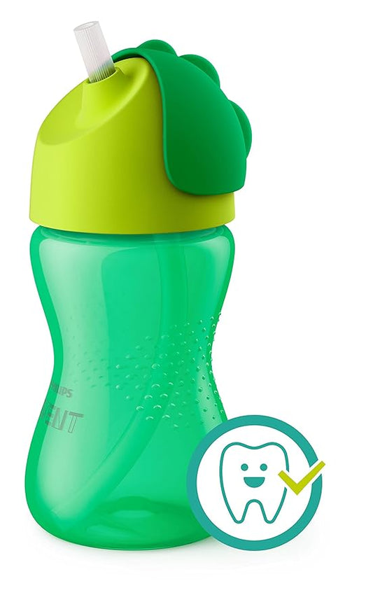 Philips Avent Straw Cup 10oz – SCF798/00 | Spill-Proof, Easy Grip