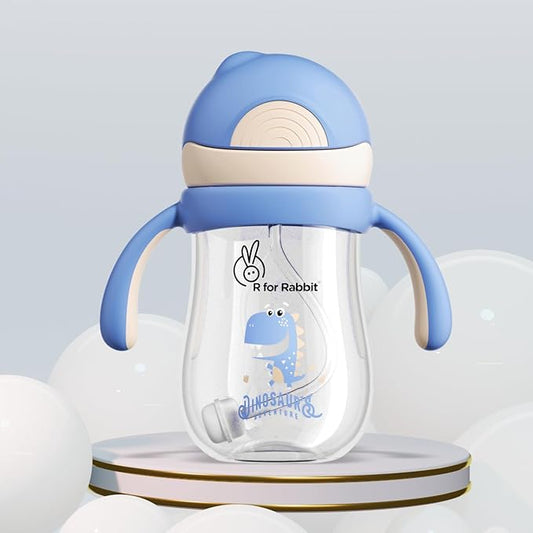 R for Rabbit Tritan Dino Baby Straw Sipper Bottle 320ml
