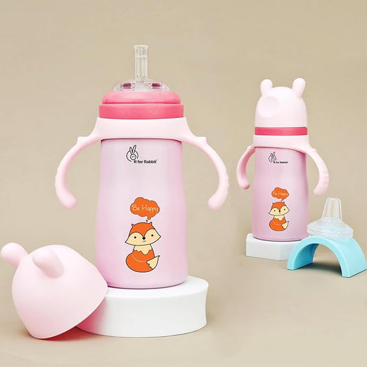 R for Rabbit - Steebo Tiny Tales - Straw
Sipper - Pink