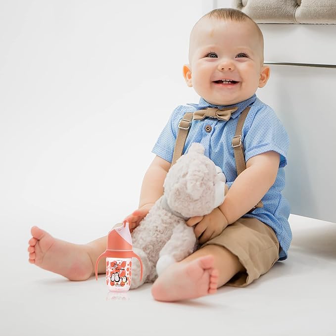 R For Rabbit Spout Cup Sipper 180 ml, Anti Spill, Hygienic Soft Silicon Spout, BPA Free (Penguin Design)