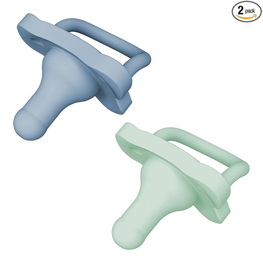 Dr. Brown's Twin Pack Silicone Pacifiers - Blue