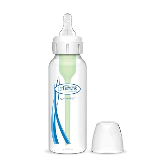 Dr. Brown's 8 Oz Narrow Plastic Feeding Bottle