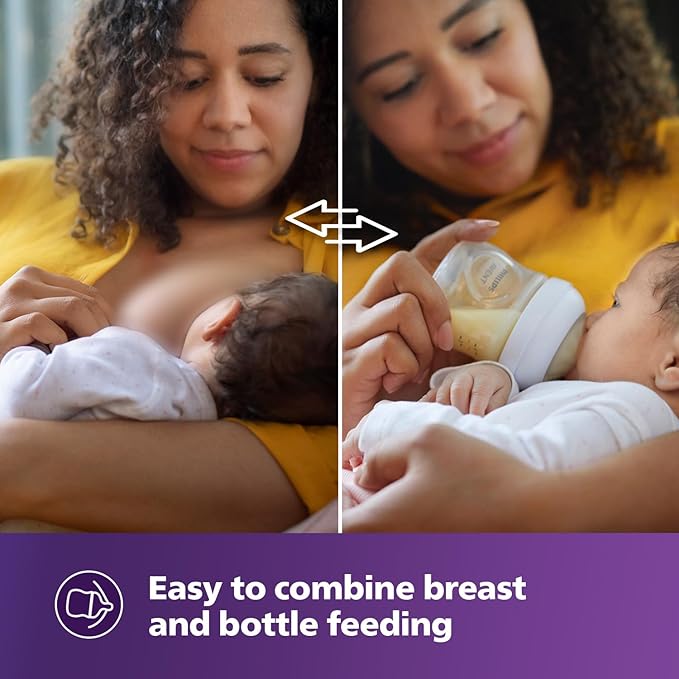 Philips Avent Natural Feeding Bottle 260ml / 9oz – SCY903/01 – Anti-Colic, BPA-Free