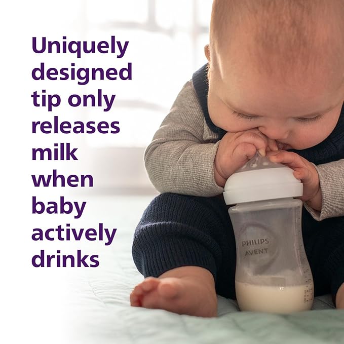 Philips Avent Natural Feeding Bottle 260ml / 9oz – SCY903/01 – Anti-Colic, BPA-Free