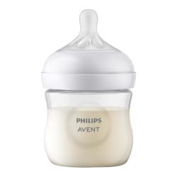 Philips Avent Natural Feeding Bottle 125ml / 4oz – SCY900/01 – BPA-Free, Anti-Colic Design