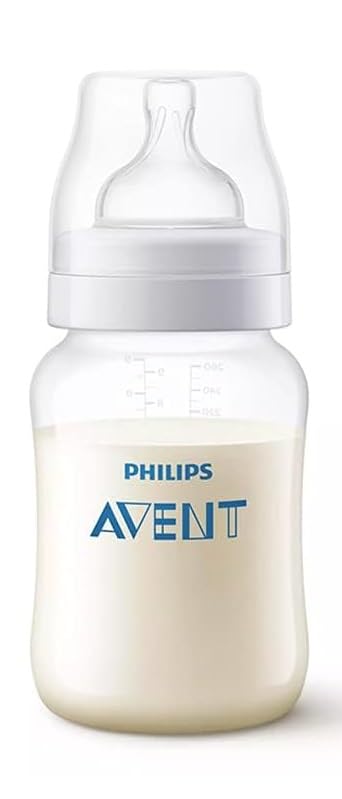 Philips Avent Anti-Colic Feeding Bottle 260ml – SCY103/10 | BPA-Free, Easy to Clean, AirFree Vent System