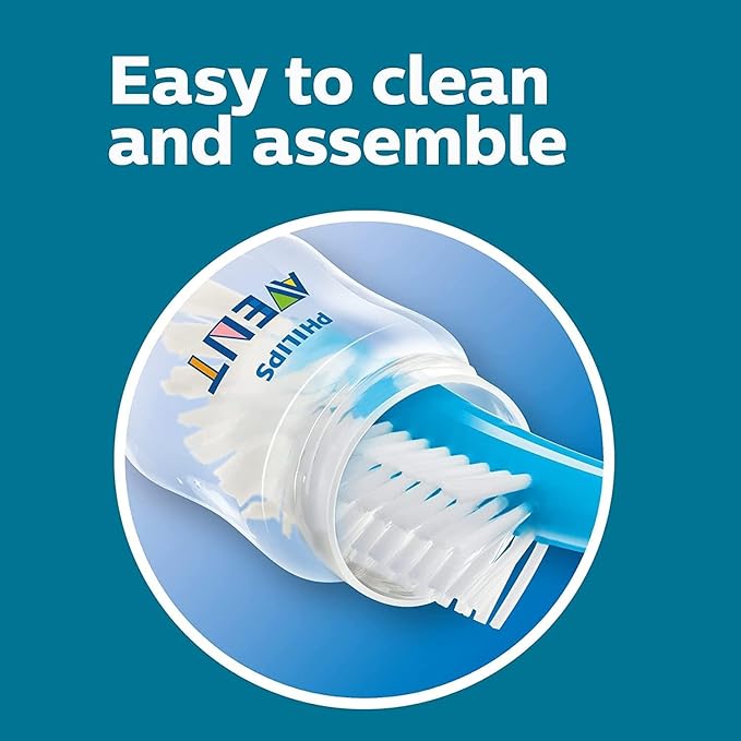 Philips Avent Anti-Colic Feeding Bottle 260ml – SCY103/10 | BPA-Free, Easy to Clean, AirFree Vent System
