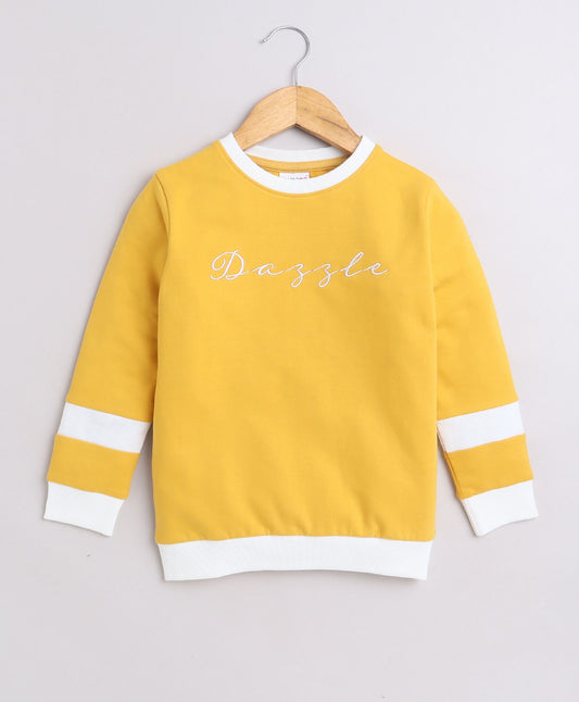 Girls' Yellow Sweatshirts – Cozy, Cute & Made for Every Day