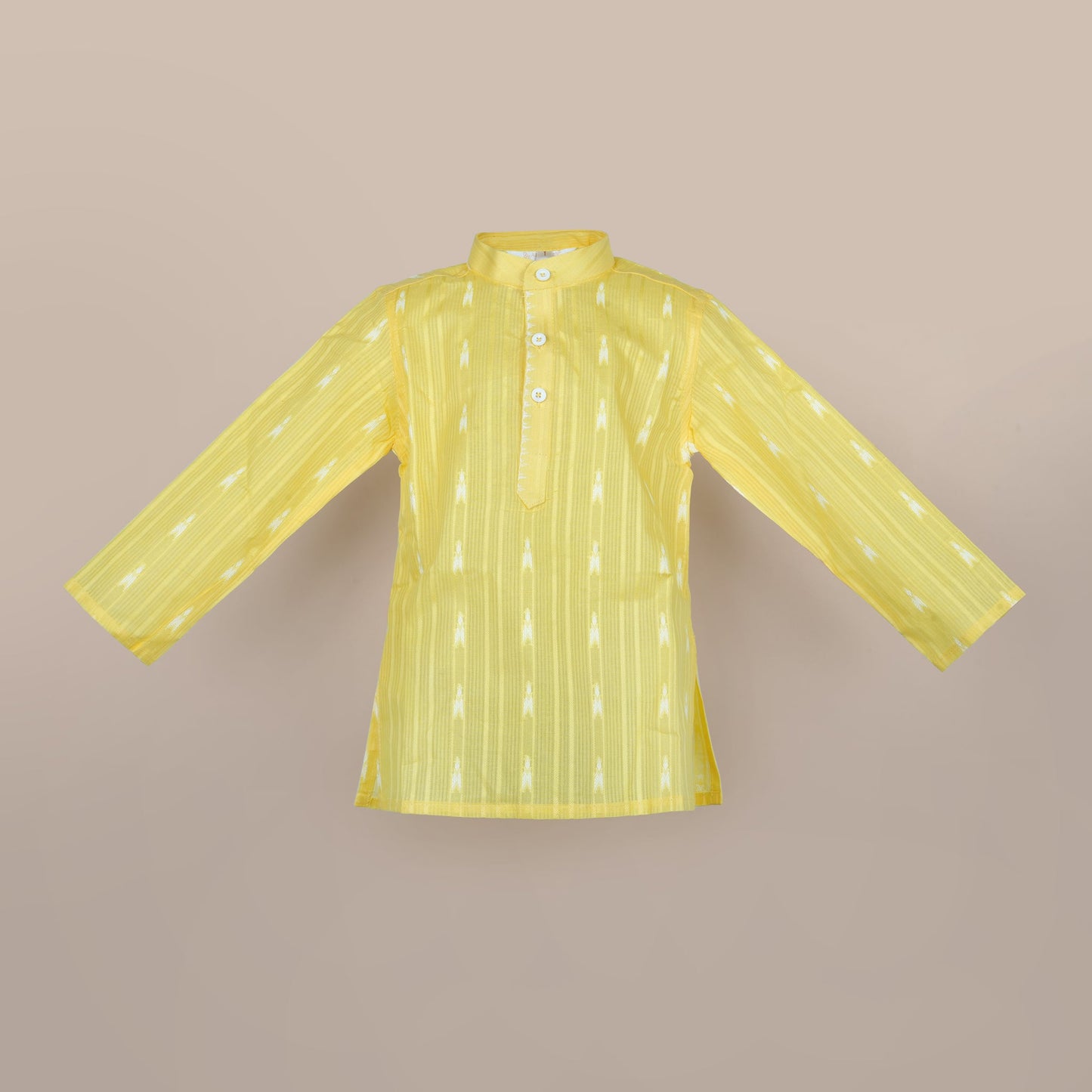 Festive Fresh: Tradition Boys’ Yellow Dhoti Kurta for Smart Outdoor Fun