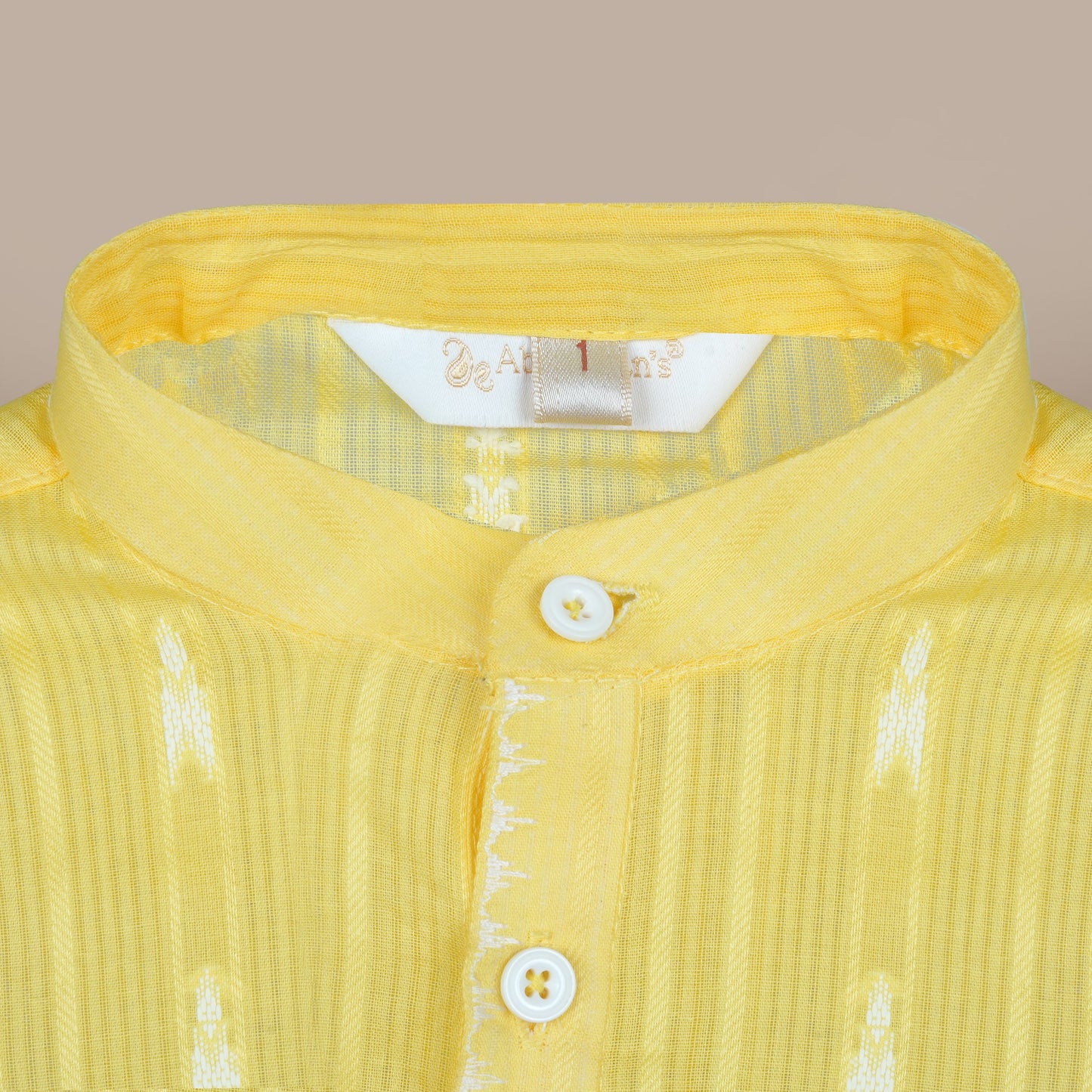 Festive Fresh: Tradition Boys’ Yellow Dhoti Kurta for Smart Outdoor Fun