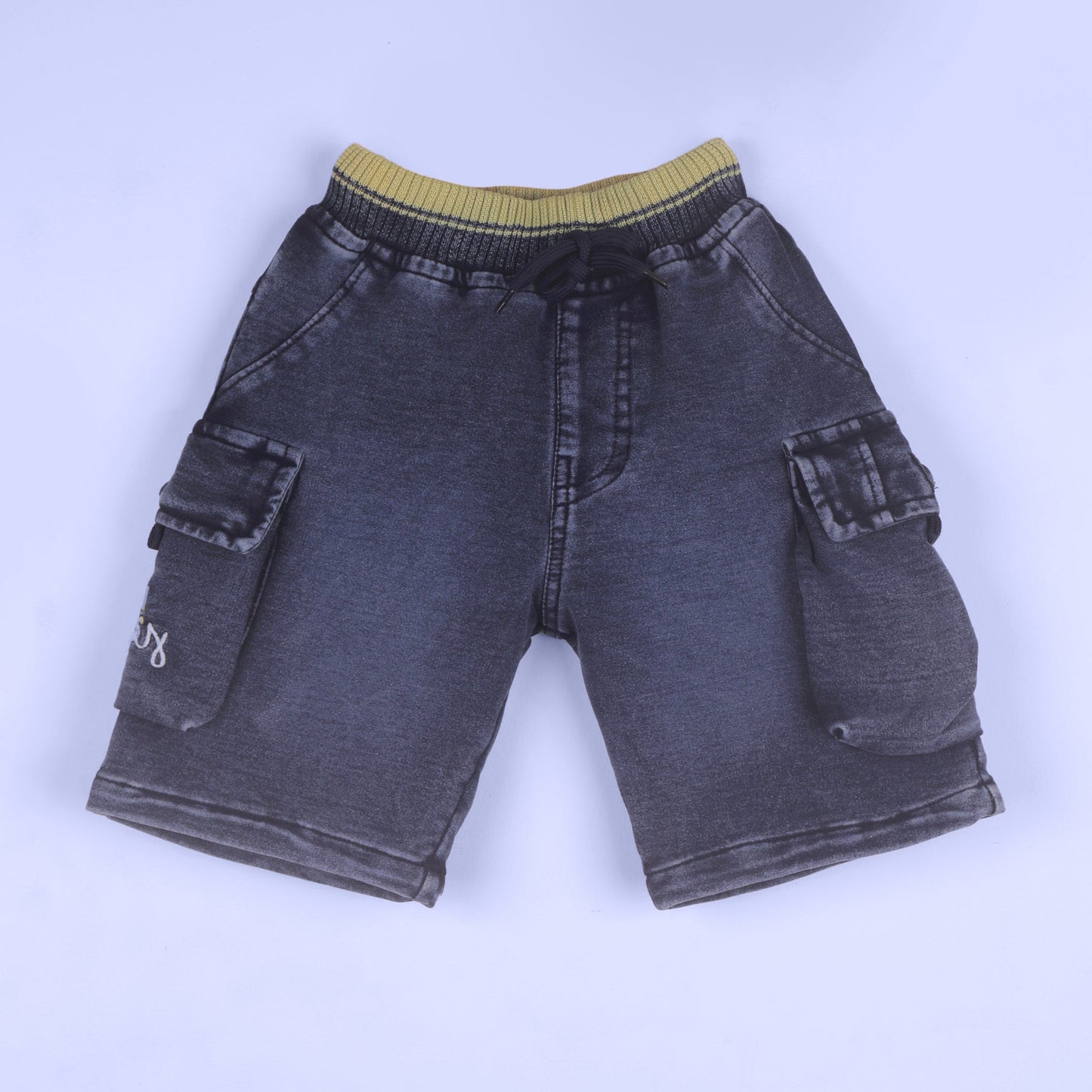 Kidzello Boys’ Stylish Summer Look – Yellow Tee & Shorts