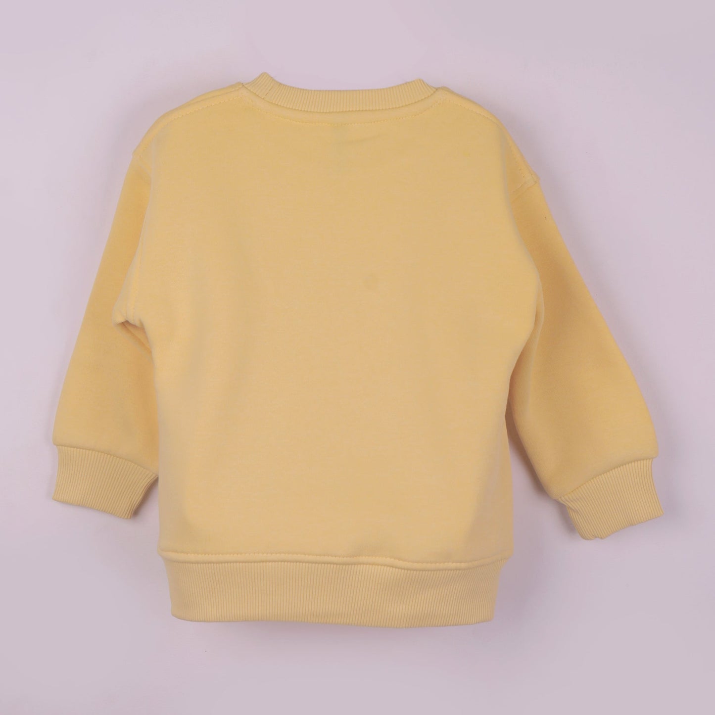 Extra Soft Yellow Sweatshirt by Little Kangaroos | Boys’ Essential Winter Wear