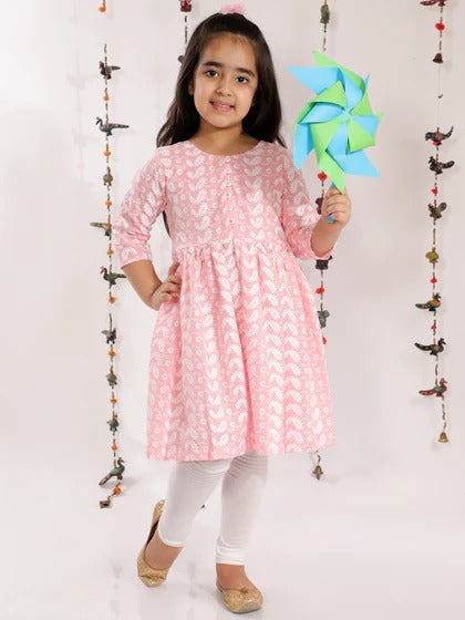 Radiant Diva – Girls’ Yellow Ethnic Wear by Vastramay