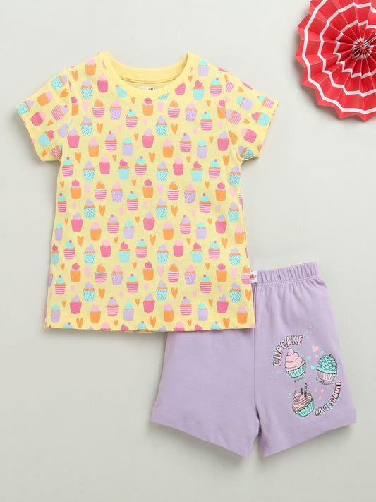 Cupcake Love' Yellow Summer Set