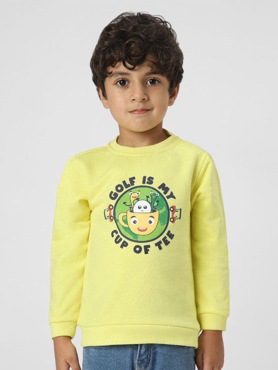 Golf is My Cup of Tee' Yellow Sweatshirt