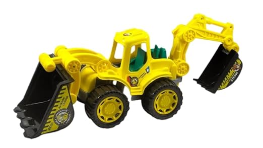 Dig & Dumper Construction Toy Vechicle for Kids Construction Vehicles Kids Building Cars Excavator Bulldozer Road Roller Drill Excavator