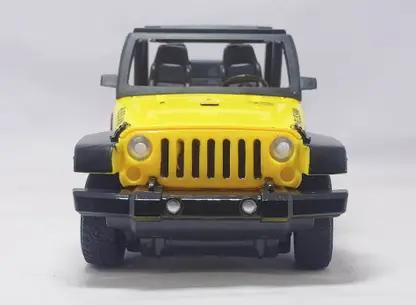 LUMO RC Car Model 1:22 Scale - Yellow Jeep