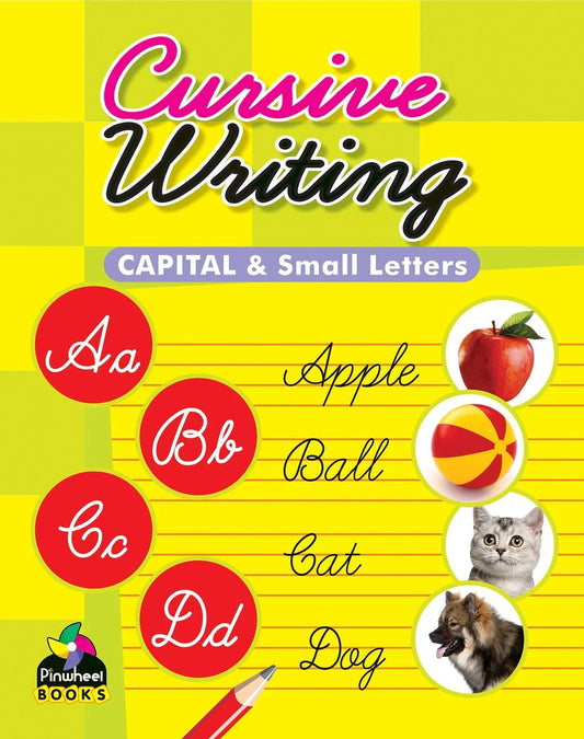 Pinwheel BOOKS Cursive Writing Book Educational Learning Book for Kids