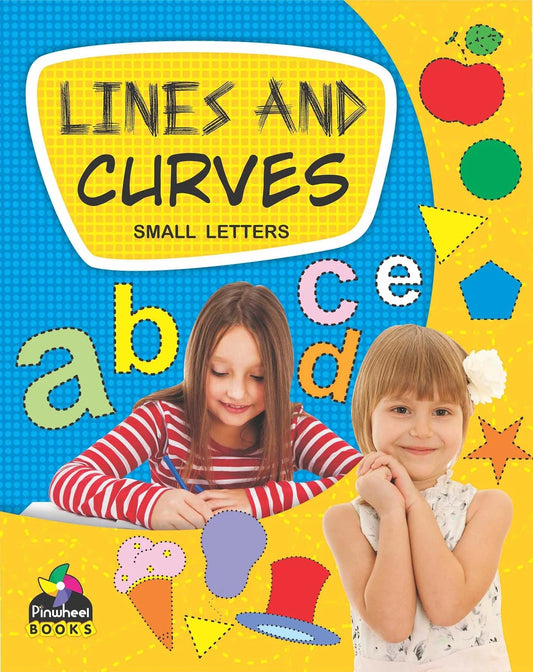 Pinwheel BOOKS Line and Curves Book Educational Learning Book for Kids