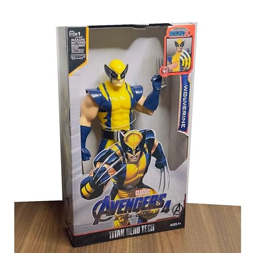 30 cm Collectible Wolverine Action Figure – Realistic Build with Sound Effects