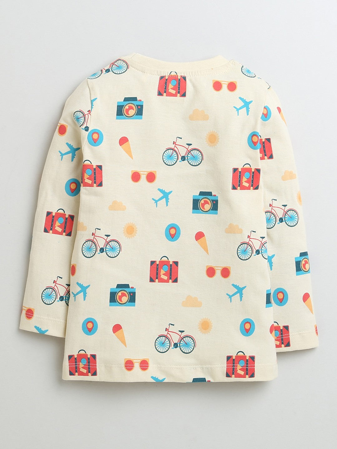 Bumzee’s 2-pack full sleeves: soft cotton, playful text, and all-over prints for smart outdoor!