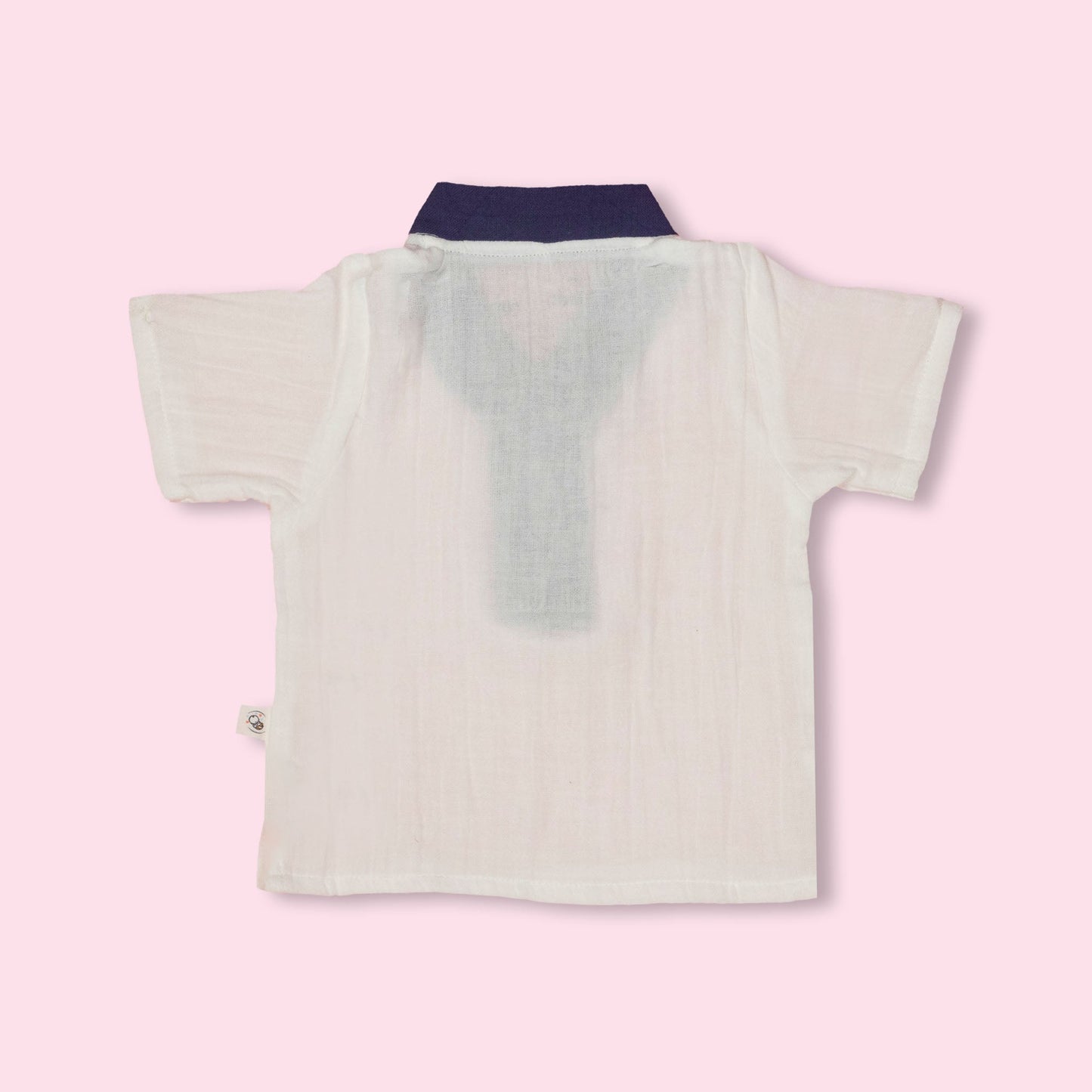 Blue Muslin Comfort Set by Tod’s Hut – Cute T-Shirt and Shorts Duo, Tailored for Bengaluru’s Sunny Seasons
