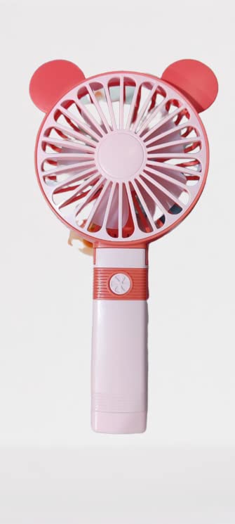 Portable Hand Fan with Charging Cable – Compact Cooling for Kids & Travel