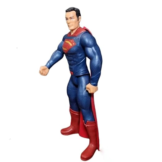 Super Hero Man Action Figure – Light-Up Chest & Moveable Parts – Collectible Toy
