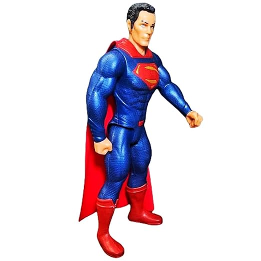 Super Hero Man Action Figure – Light-Up Chest & Moveable Parts – Collectible Toy