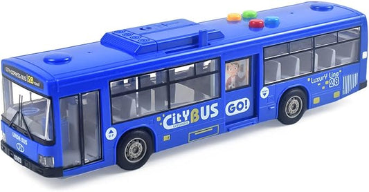 Light & Sound Play Vehicle for Kids – Fun Miniature Bus Model