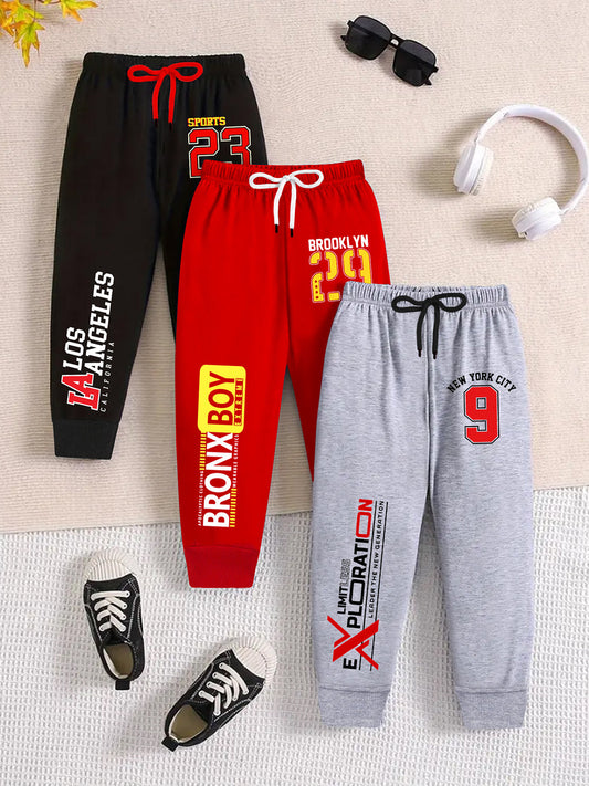 Triple Threat! 3-Pack Gym Class Hero Drawstring Joggers