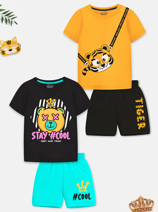 Roar Power! 2-Pack Little Tiger T-Shirt & Shorts Adventure Pack