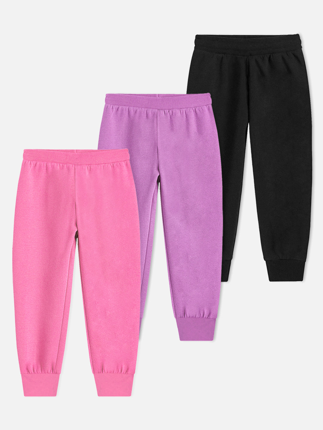 Ready For Anything! 3-Pack Girl Power Jogger Track Pants
