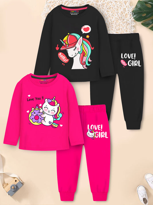 Trampoline Full-Sleeve 4-Piece Love Set