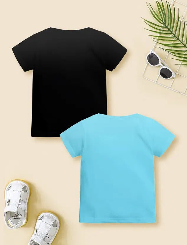 Stay active and stylish in Elemenopee’s 2-pack tees—fun prints and easy slip-on design!
