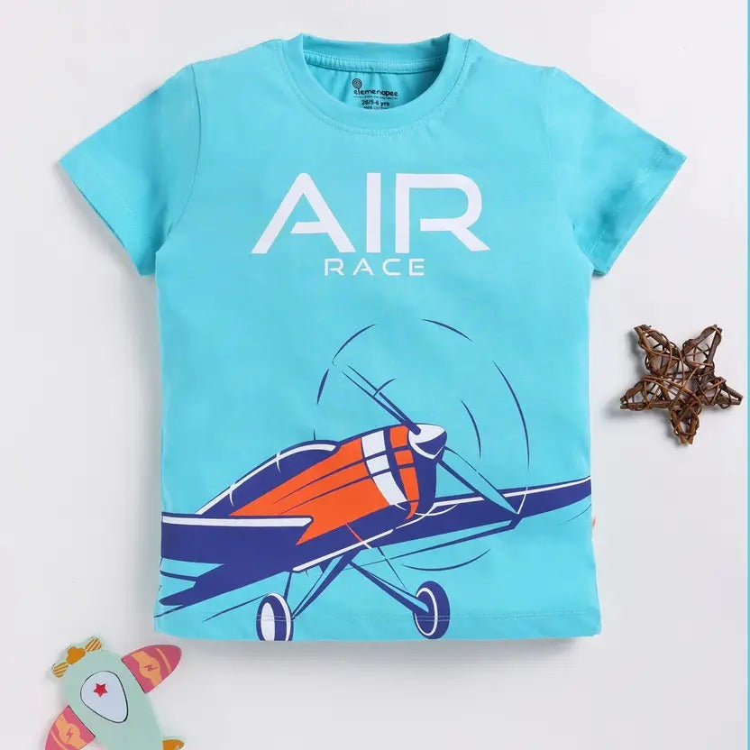 Stay active and stylish in Elemenopee’s 2-pack tees—fun prints and easy slip-on design!