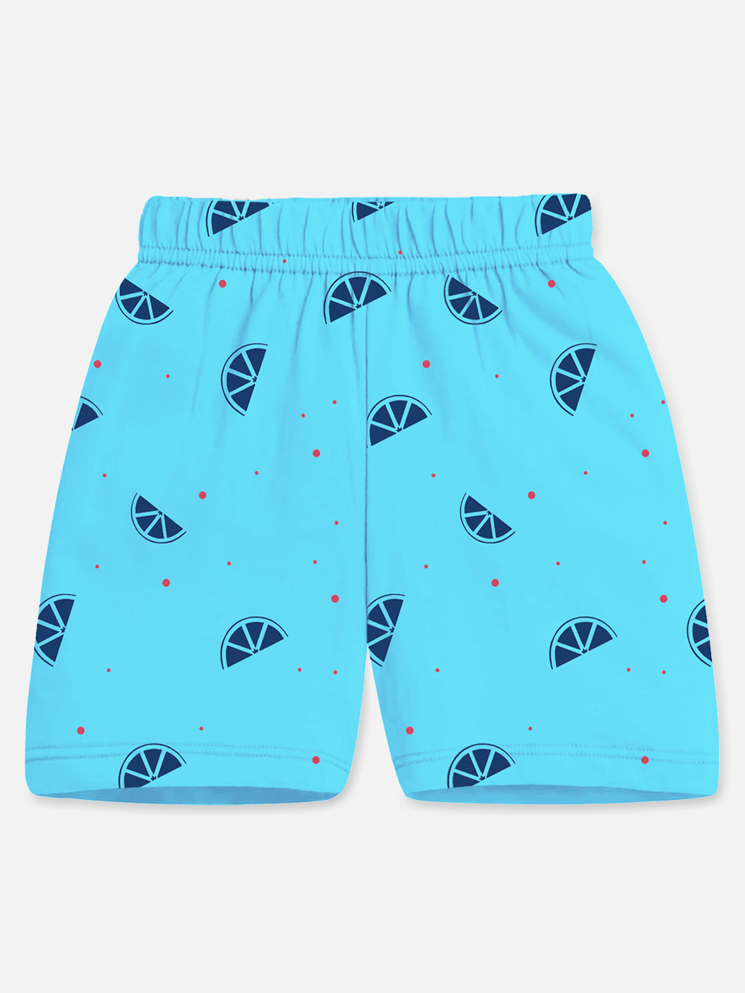 Aqua & Black 'Summer Vibe' Quad Set