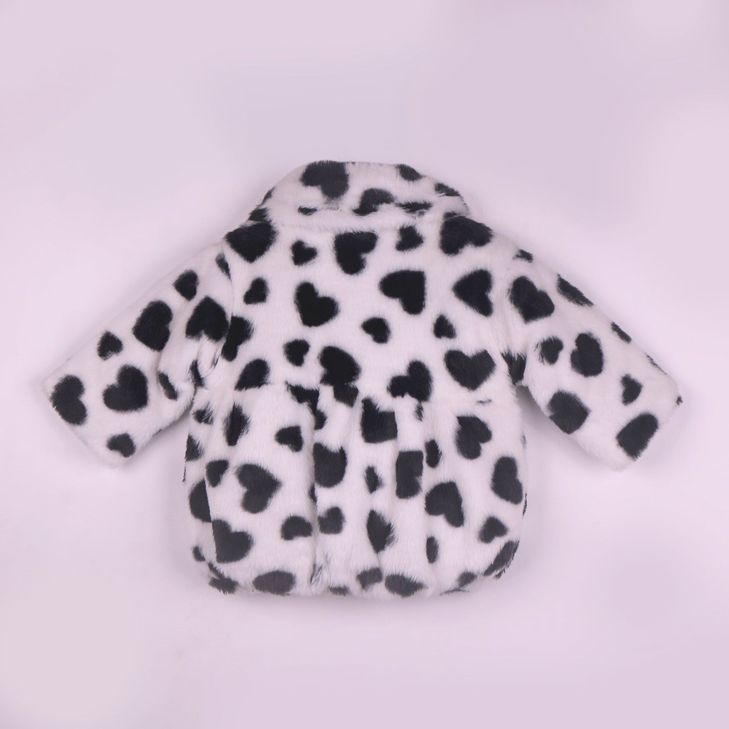 Cozy Chic: Black Fur Quilted Jacket for Girls by Little Kangaroos | Smart Outdoor Wear