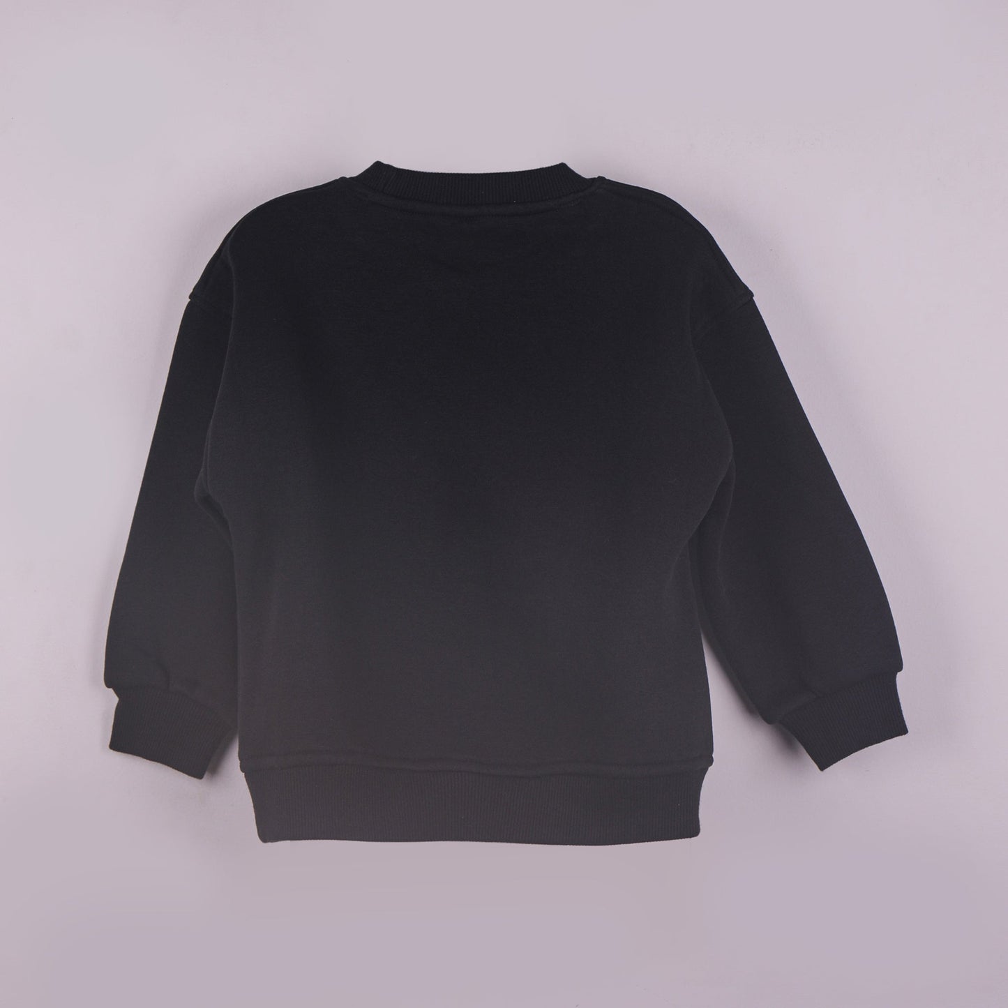 Everyday Essential: Little Kangaroos Black Sweatshirt with Soft Cotton Touch