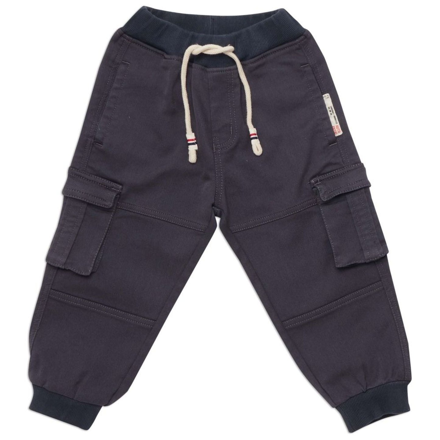 Little Kangaroos Classic Black Cargo Pants – Style Meets Comfort for Boys