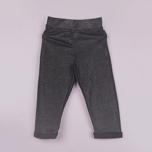 Playful Basics – Girls’ Black Skinny Fit Leggings