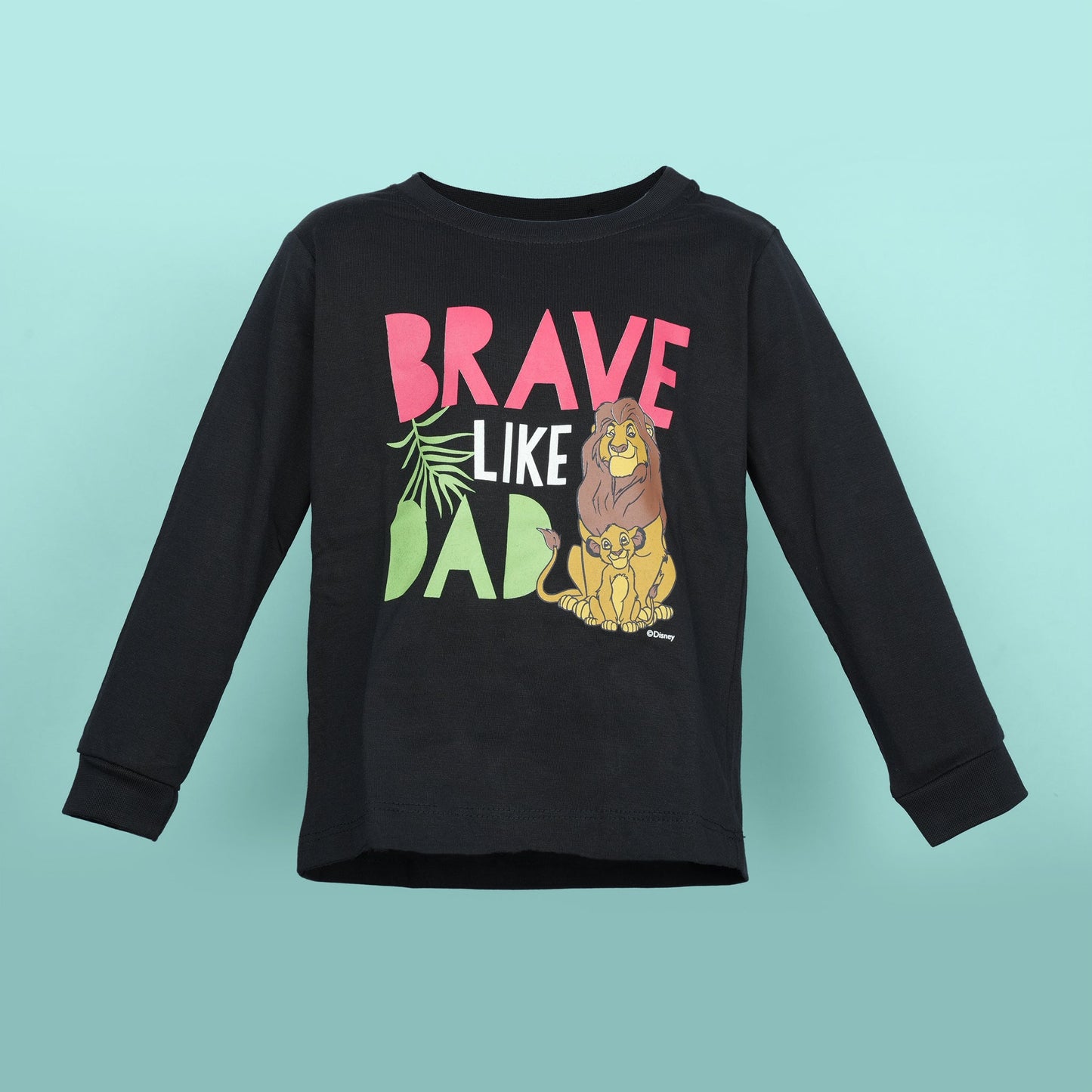 Stay Fearless – Ollypop Boys’ Black Cotton Tee