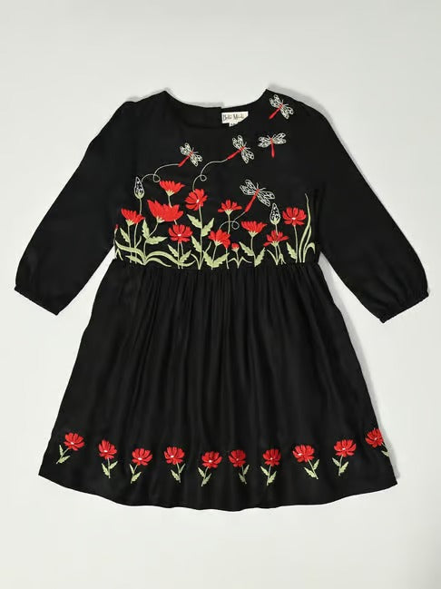 Sparkle & Shine: Black Frock by Bella Moda