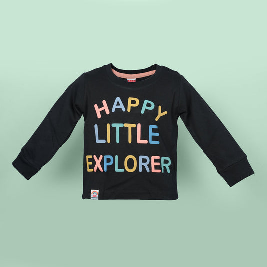 Explore the Day – Big Premier Unisex “Happy Little Explorer” Tee