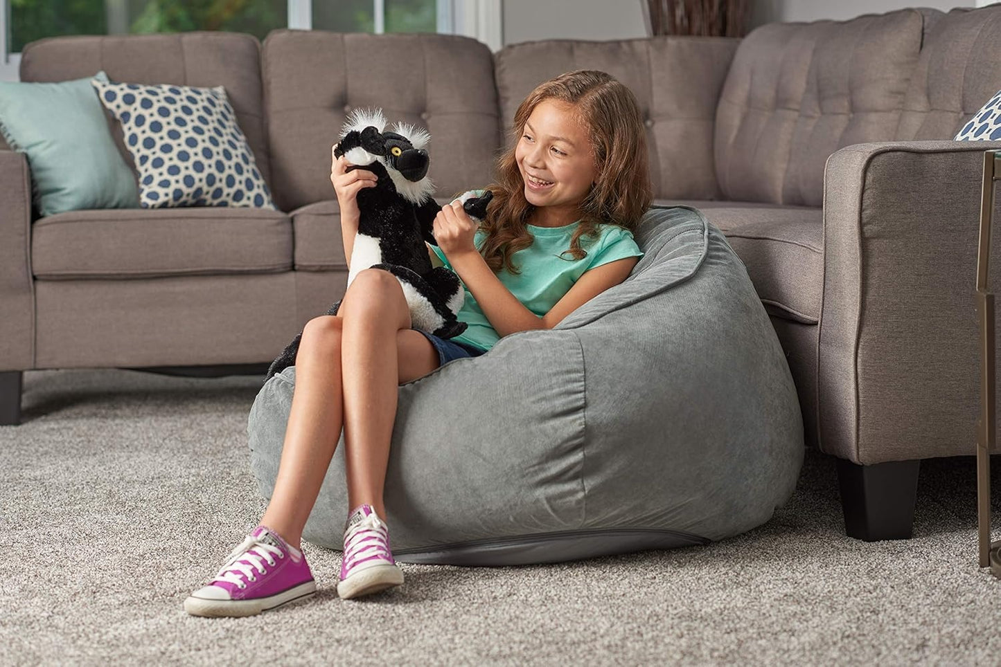 Wild Premium Republic Lemur Premium Plush Stuffed Animal Plush Toy Gifts for Kids